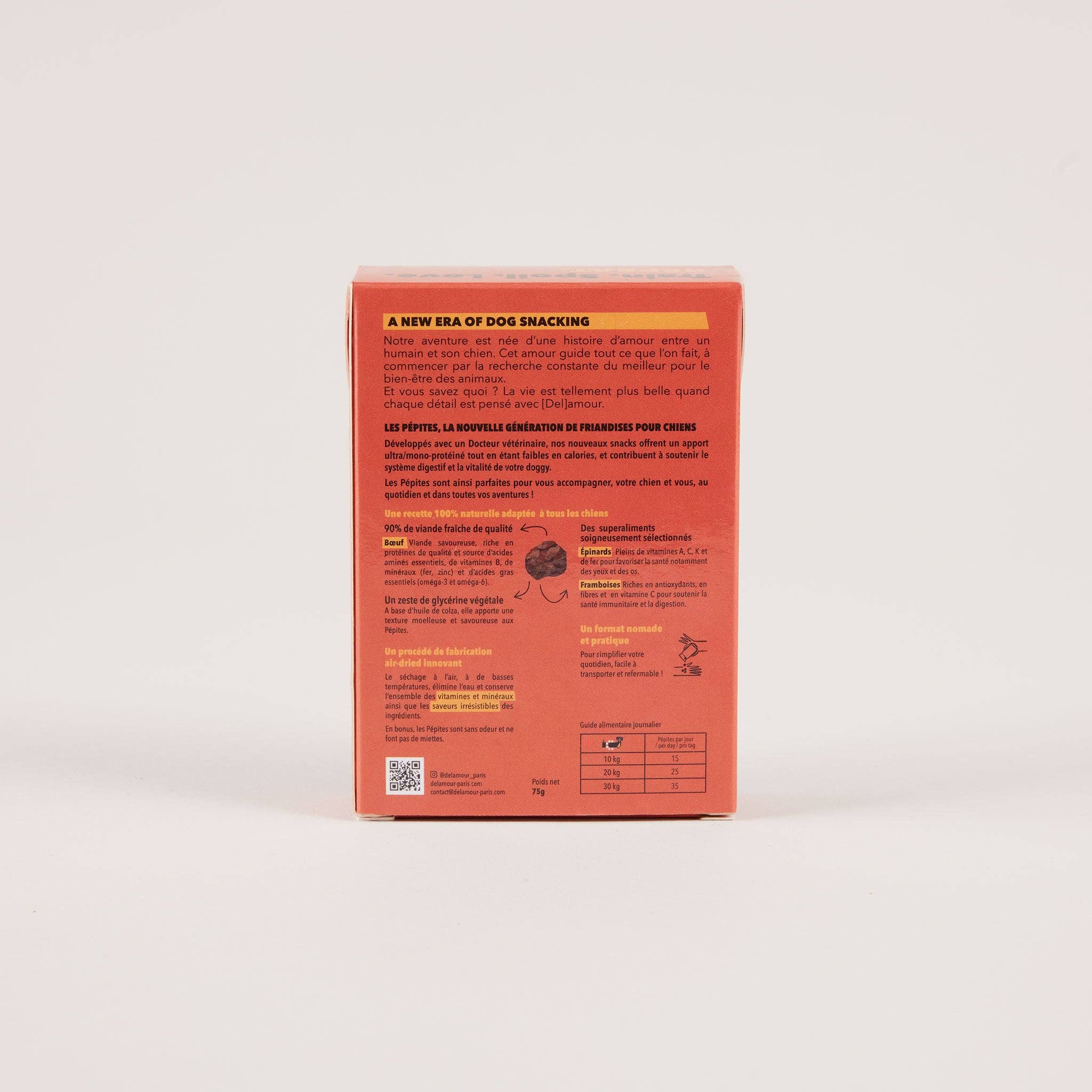 Les Pépites, format nomade - Boeuf (75g) - Lot 12 boîtes