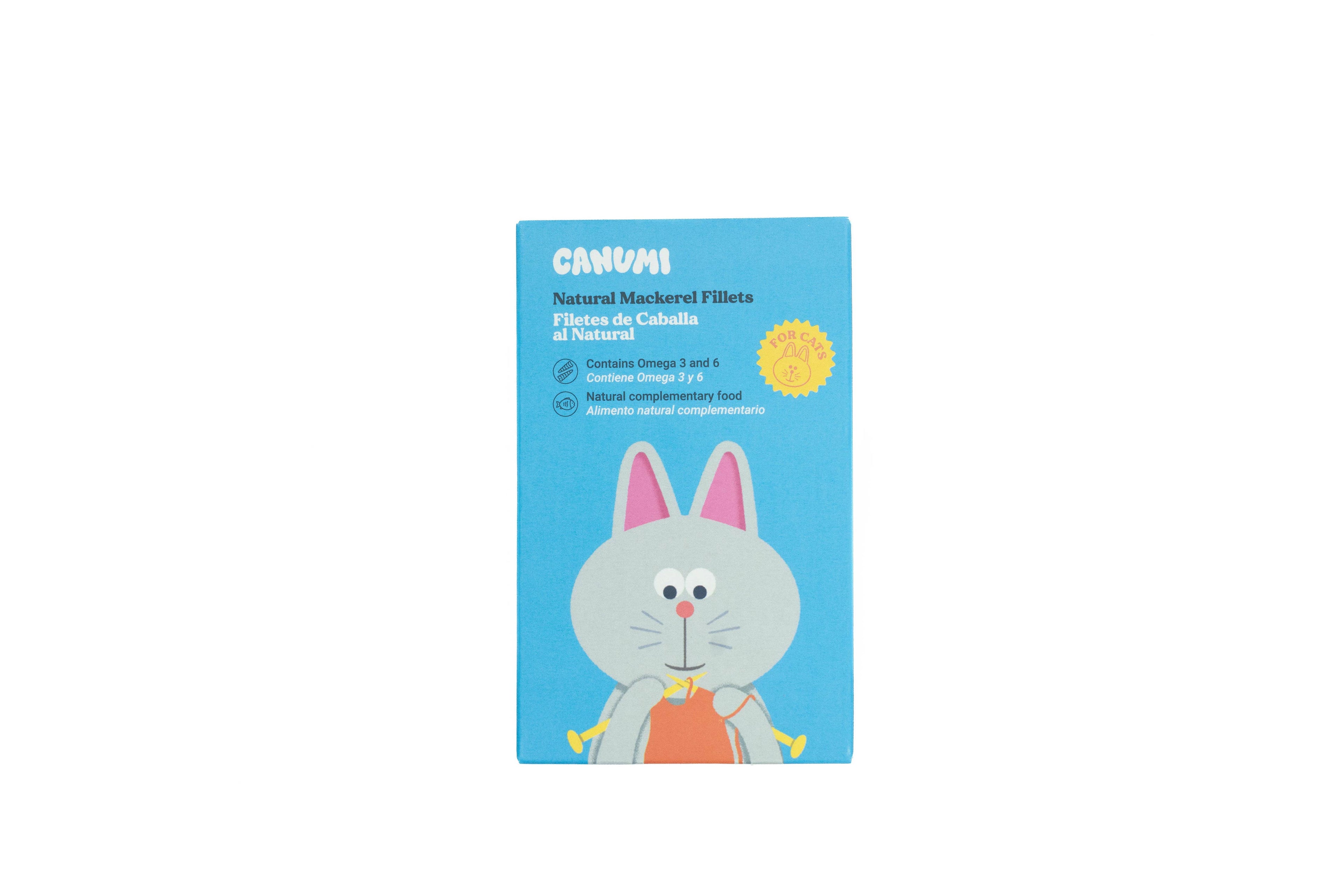 Filets naturels de maquereau pour chats