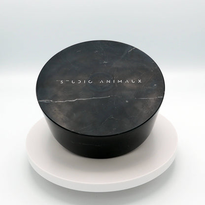 Bol alimentaire et boisson en marbre | Nero Marquina