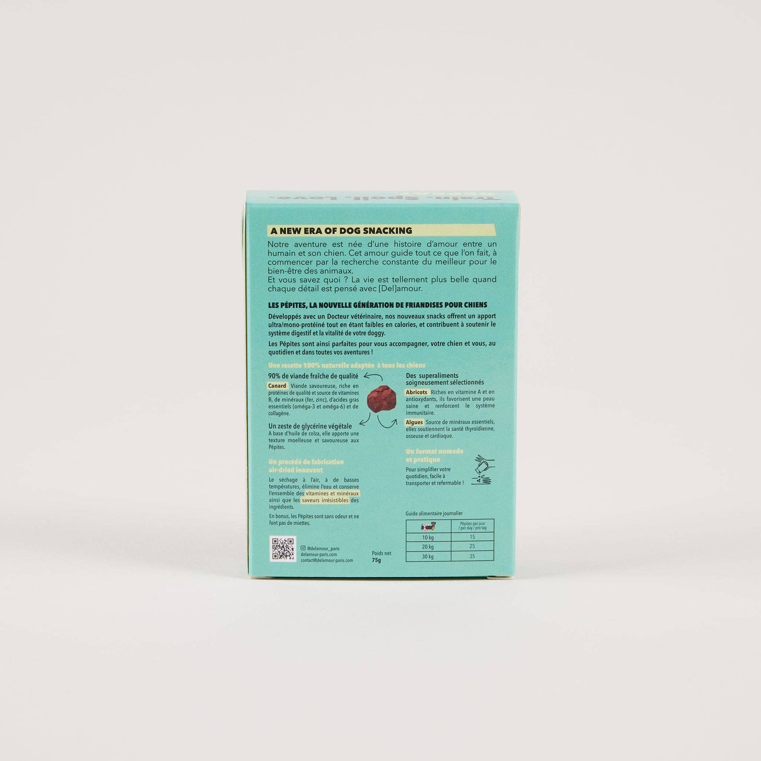 Les Pépites, format nomade - Canard (75g) - Lot 12 boîtes