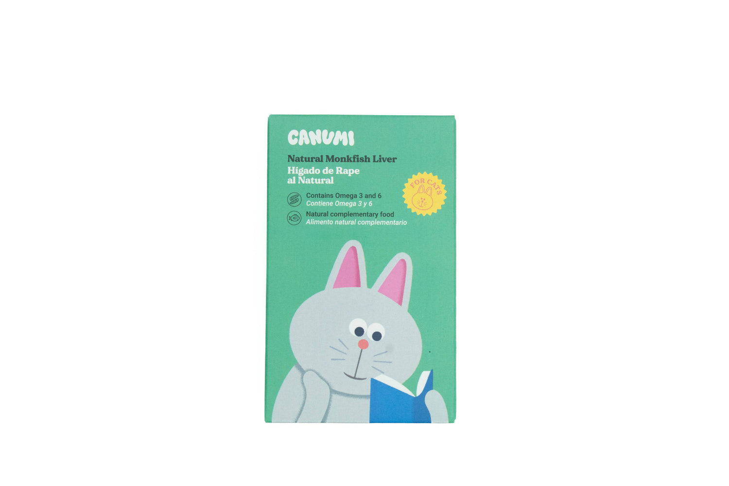 Foie de baudroie naturel pour chats