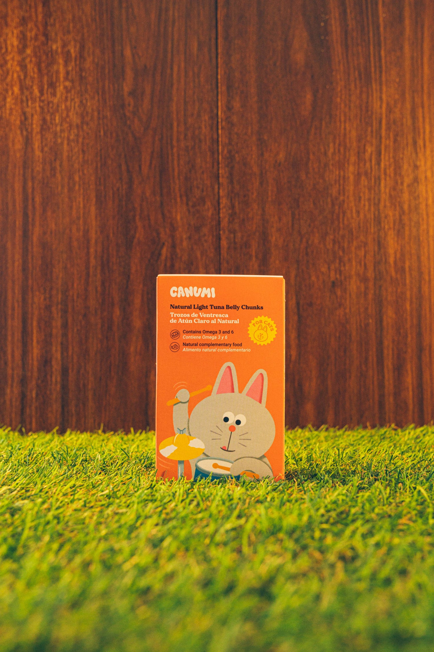 Morceaux de ventre de thon jaune pour chats