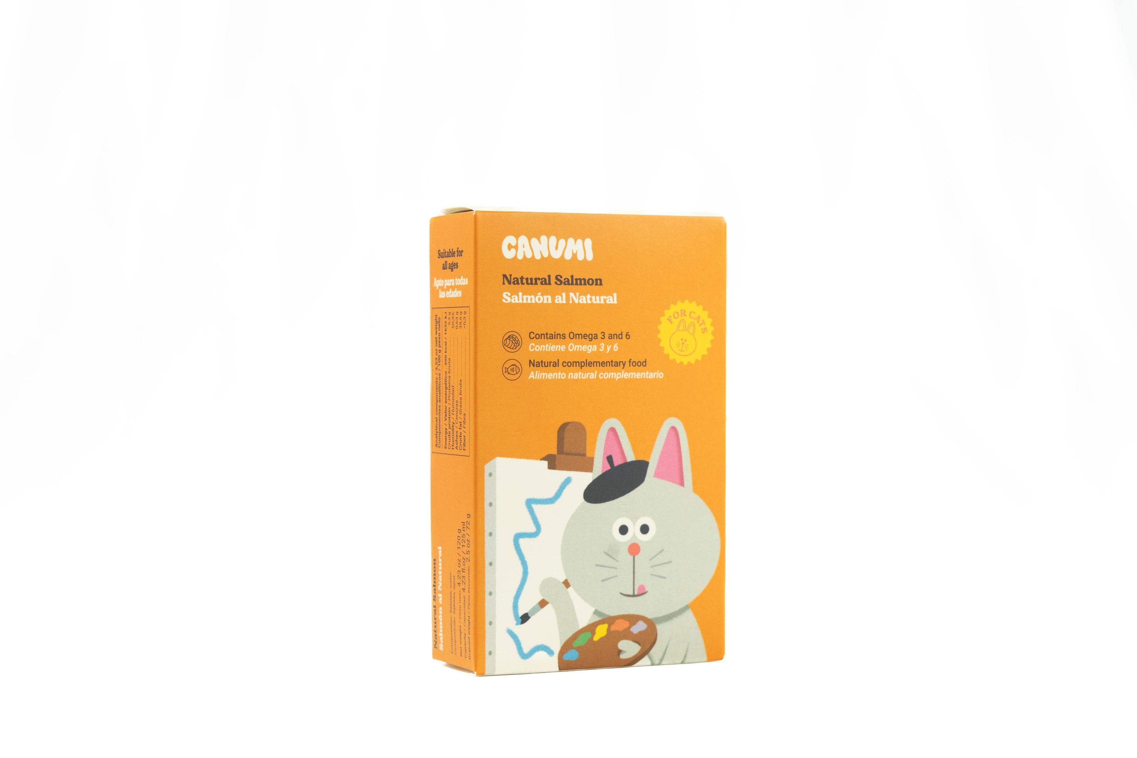 Saumon naturel pour chats