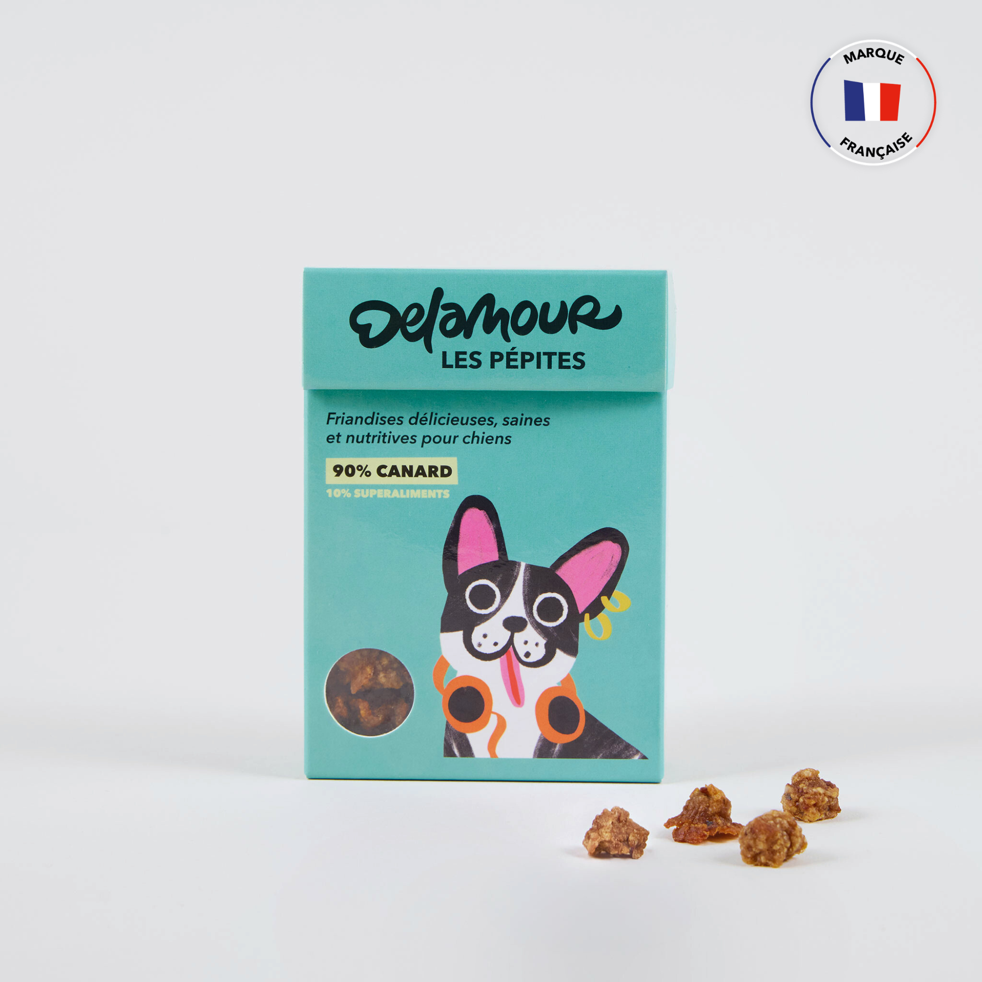 Les Pépites, format nomade - Canard (75g) - Lot 12 boîtes