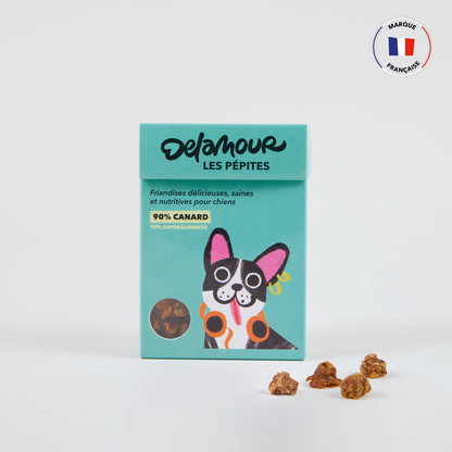 Les Pépites, format nomade - Canard (75g) - Lot 12 boîtes