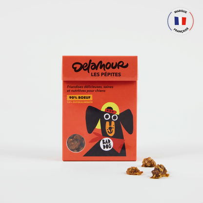 Les Pépites, format nomade - Boeuf (75g) - Lot 12 boîtes