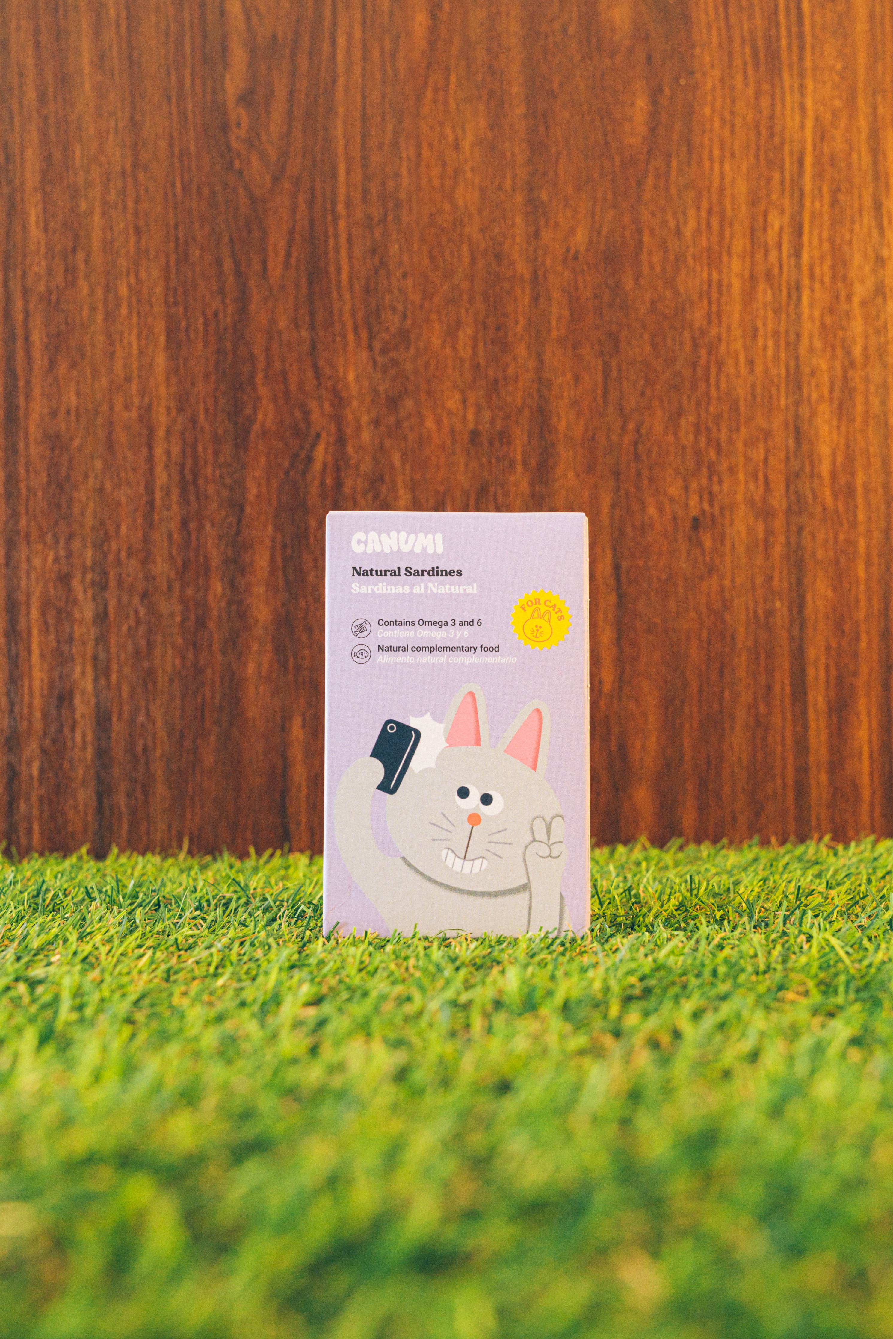 Sardines naturelles pour chats